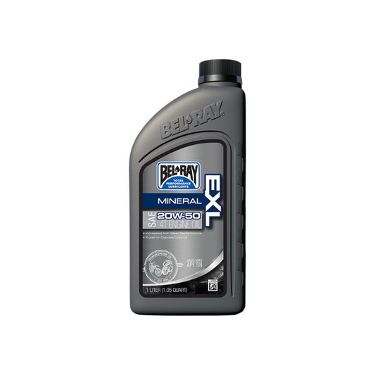 BEL-RAY EXL 20W50 MINERAL ENGINE OIL